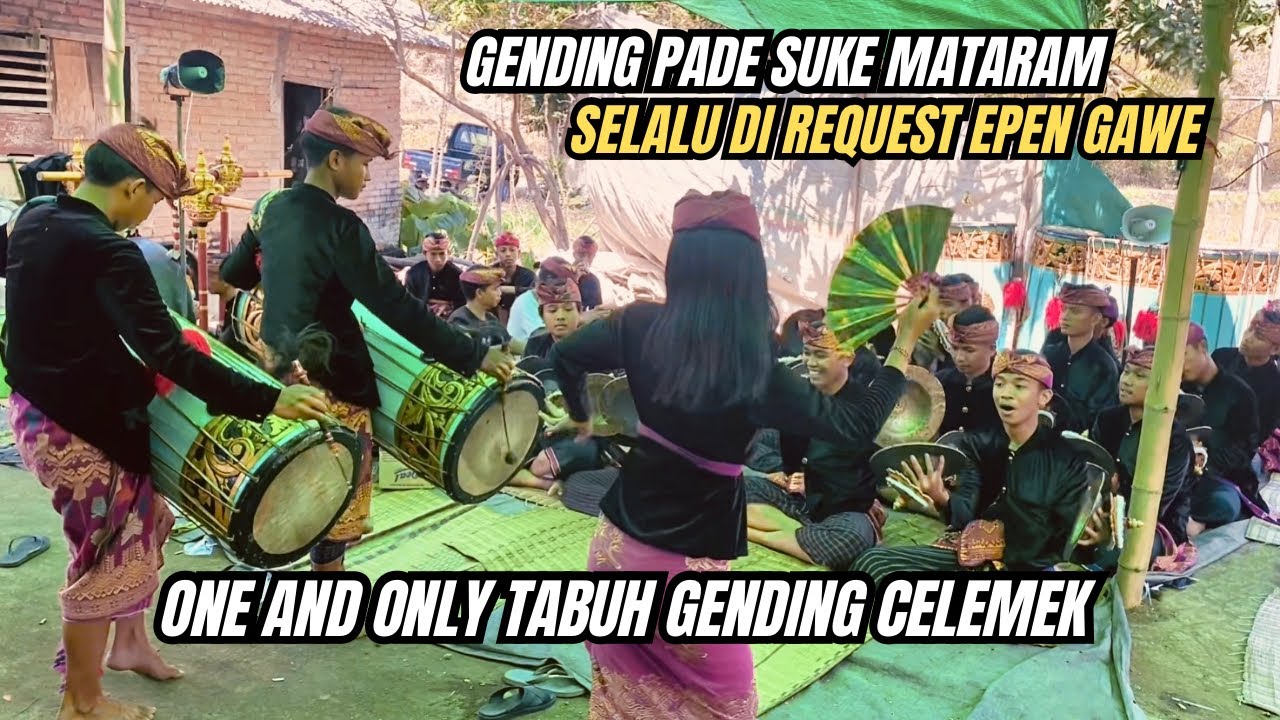 ONE & ONLY TABUH CELEMEK || SELALU DI REQUEST EPEN GAWE TABUH CELEMEK GB PADE SUKE MATARAM
