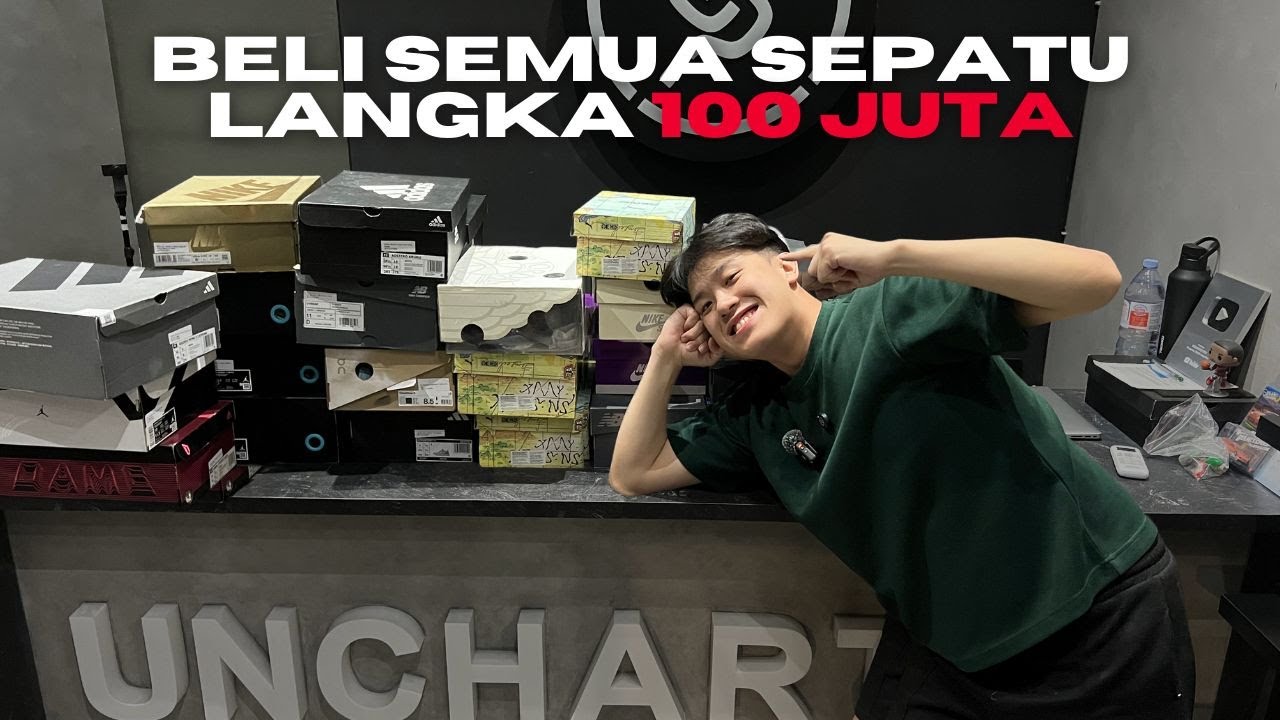Big Cashout! Belanja Sepatu IDR 100.000.000