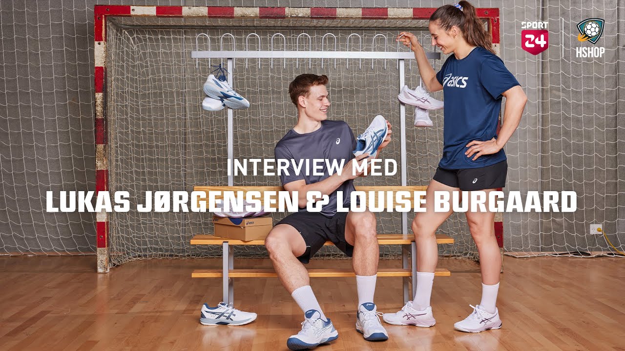 Kom tættere på Louise Burgaard og Lukas Jørgensen 🤾