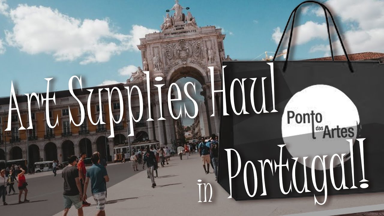Lisbon Art Supplies Haul (Ponto Das Artes)