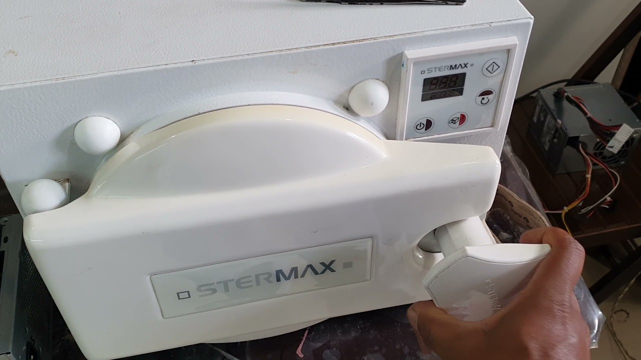 Manutenção autoclave Stermax - Dra Rose.