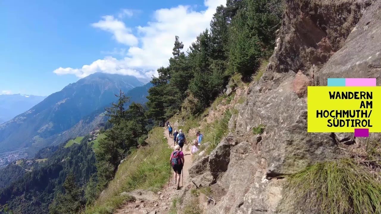 Wandern in Südtirol/Italien: Dorf Tirol-Vellau-Leiteralm-Dorf Tirol