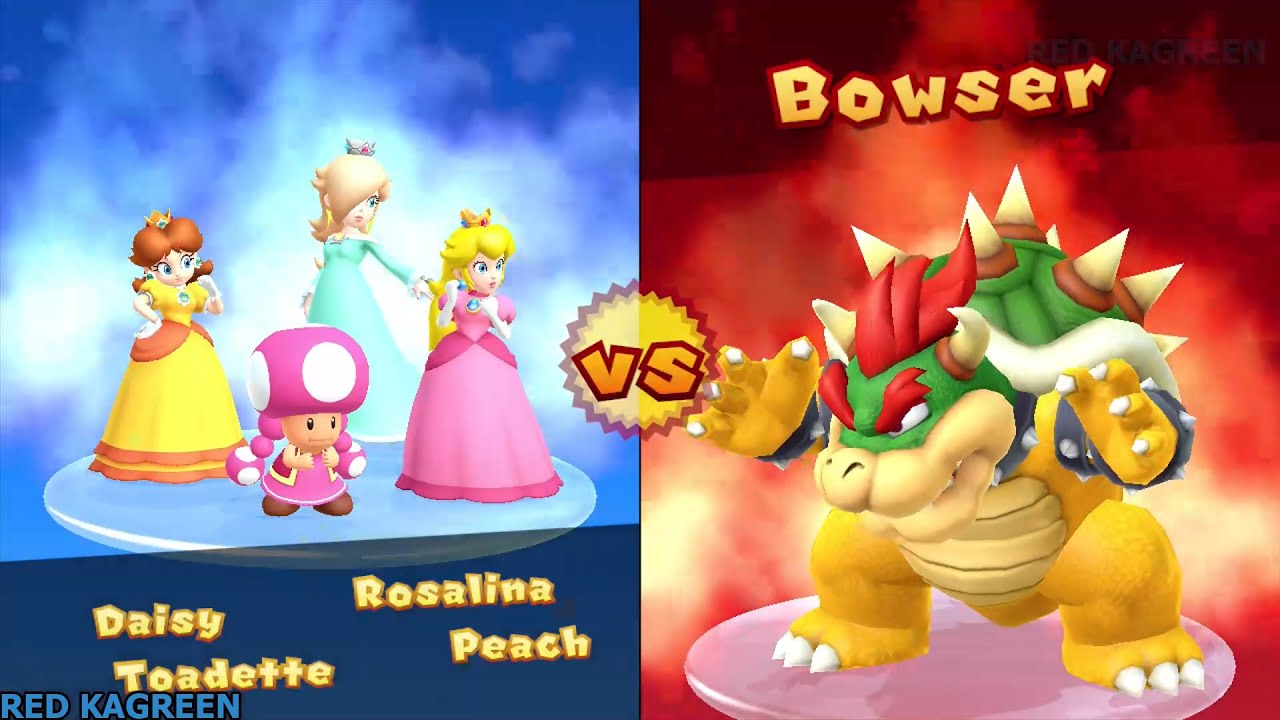 Mario Party 10 - Chaos Castle - Peach vs Toadette vs Rosalina vs Daisy (Very Hard)