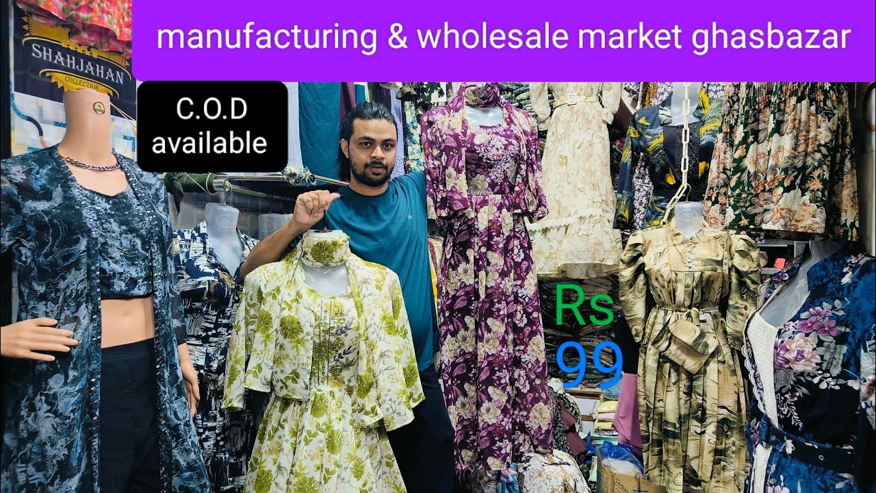 wholesale ladies tops market in mumbai ghasbazar #dress