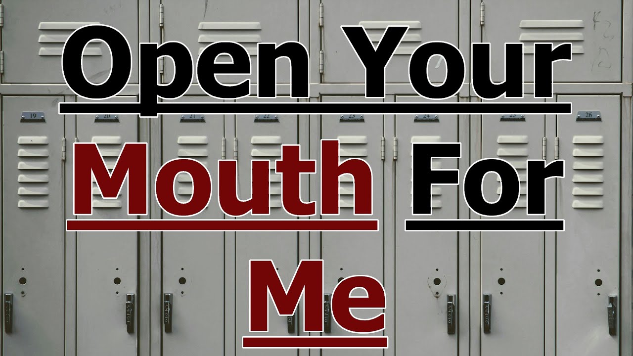 Open Your Mouth For Me [M4A] [Bully X Puppy]