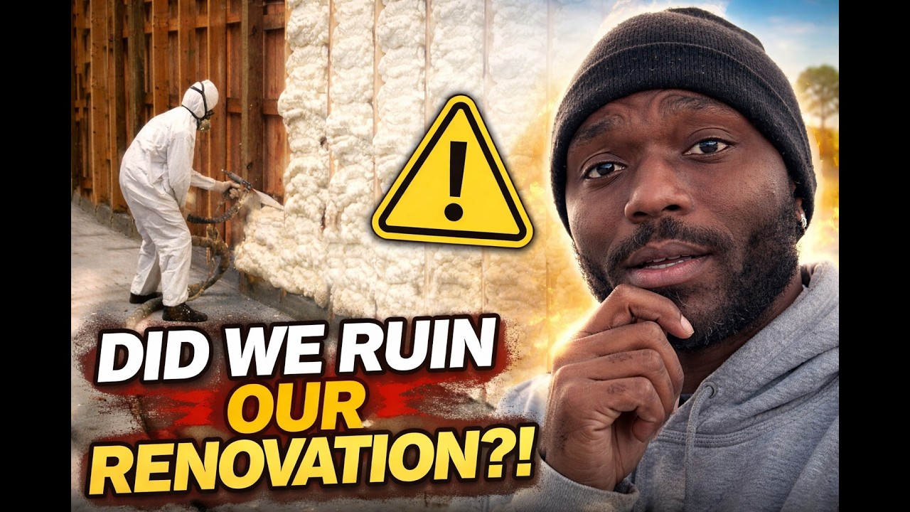 Did We RUIN Our House With Spray Foam Insulation? | Home Renovation Update
