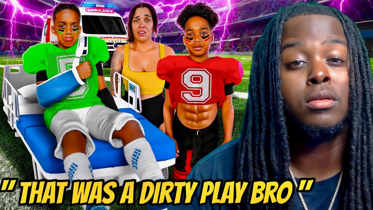 THEY HAD TO CALL AN AMBULANCE?! 🚑😳 The Prince Family KYRIE GOT HURT AT HIS FOOTBALL GAME!! REACTION