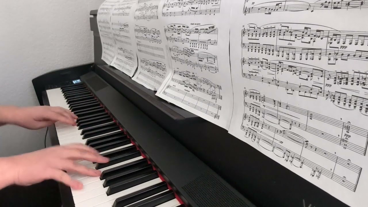 Gerald Finzi - Eclogue Op. 10 Piano Solo Version