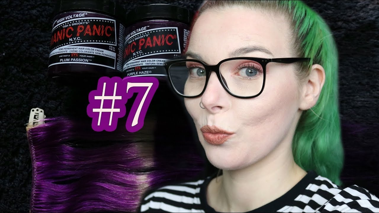 MANIC PANIC: Plum Passion, Purple Haze, Deep Purple Dream - Haltbarkeit, Auswaschen, Infos