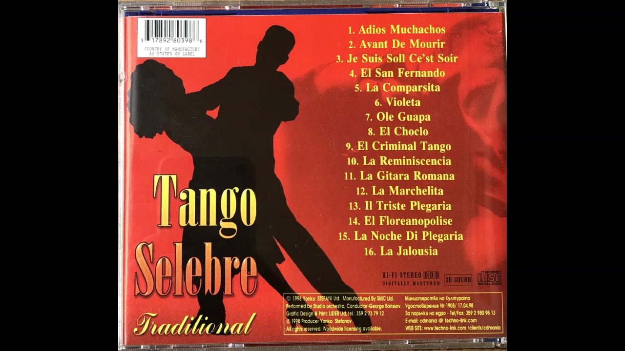 Tango Selebre 1 - Violeta - Traditional - GBS Orchestra