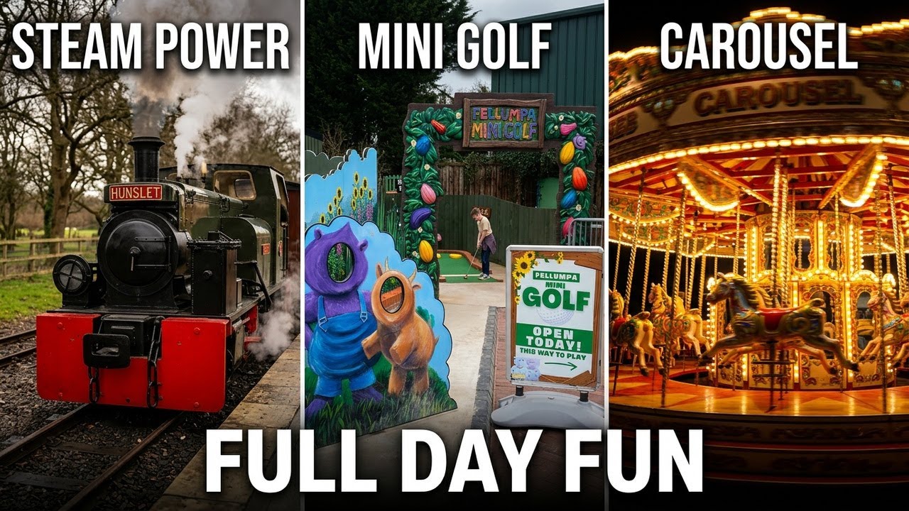 Statfold Country Park - Steam Trains & Miniature Golf