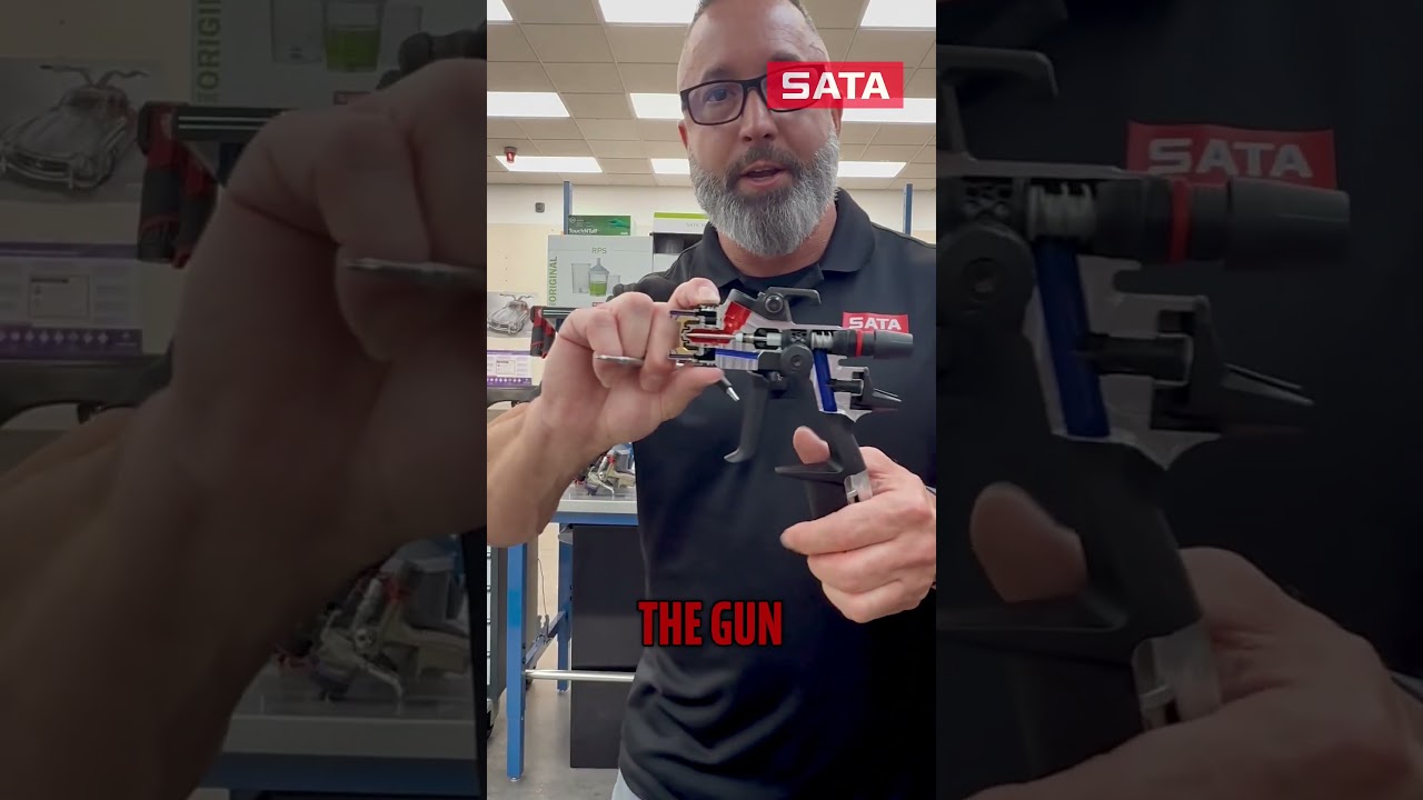 SATA Jet X  Introducing the Labyrinth Nozzle System!