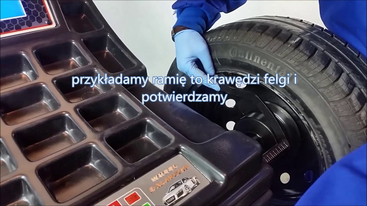 NORTEC PRO Wyważarka WO50 - kalibracja wyważarki