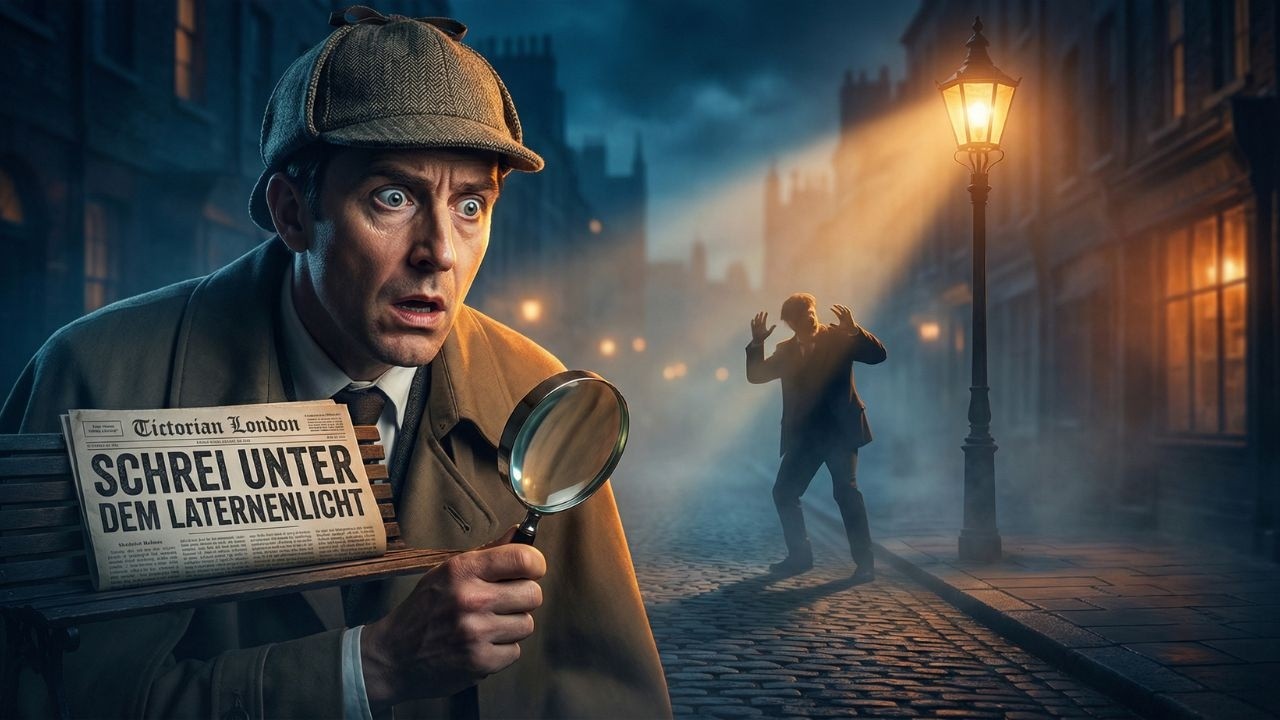 Sherlock Holmes und der Schrei unter dem Laternenlicht