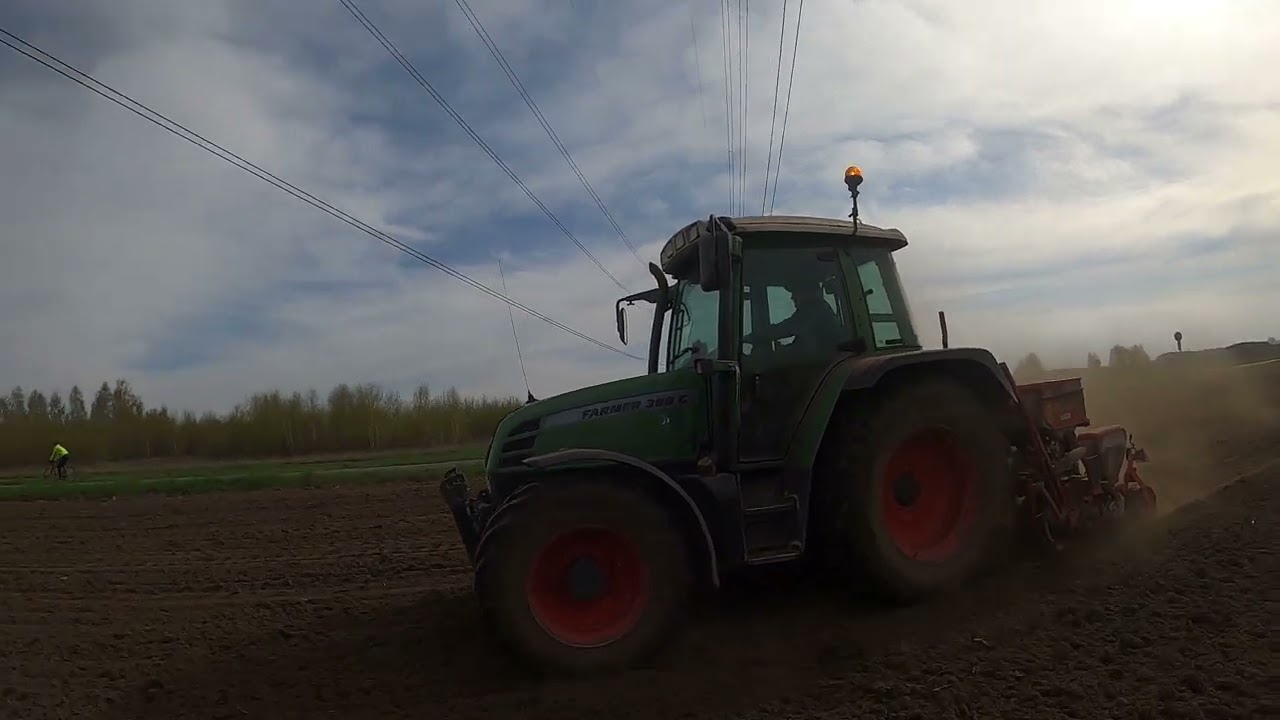 fendt + gaspardo, czyli oporowy siew kukurydzy