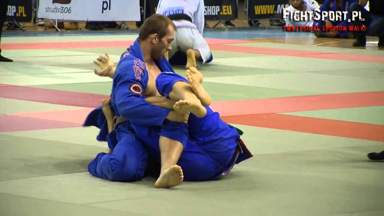 Kamil Umiński na WPJJC w Warszawie - walka w kat. Open