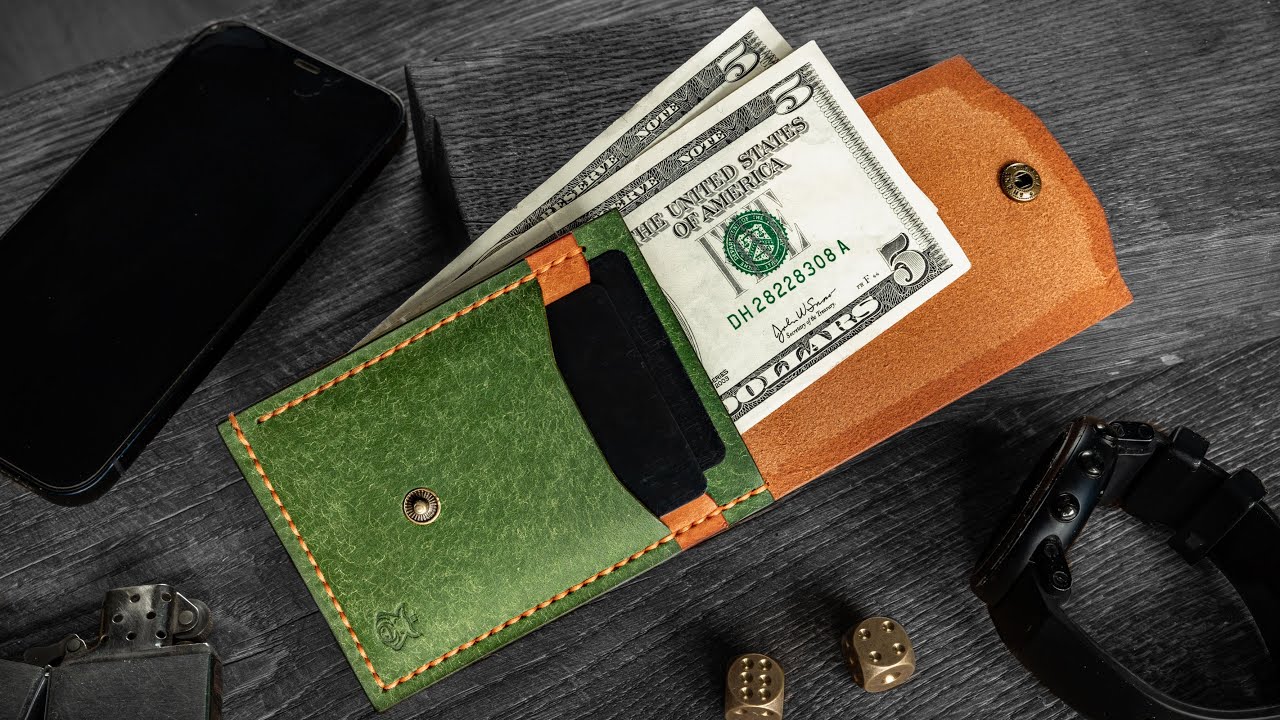 Making Leather mini Wallet 