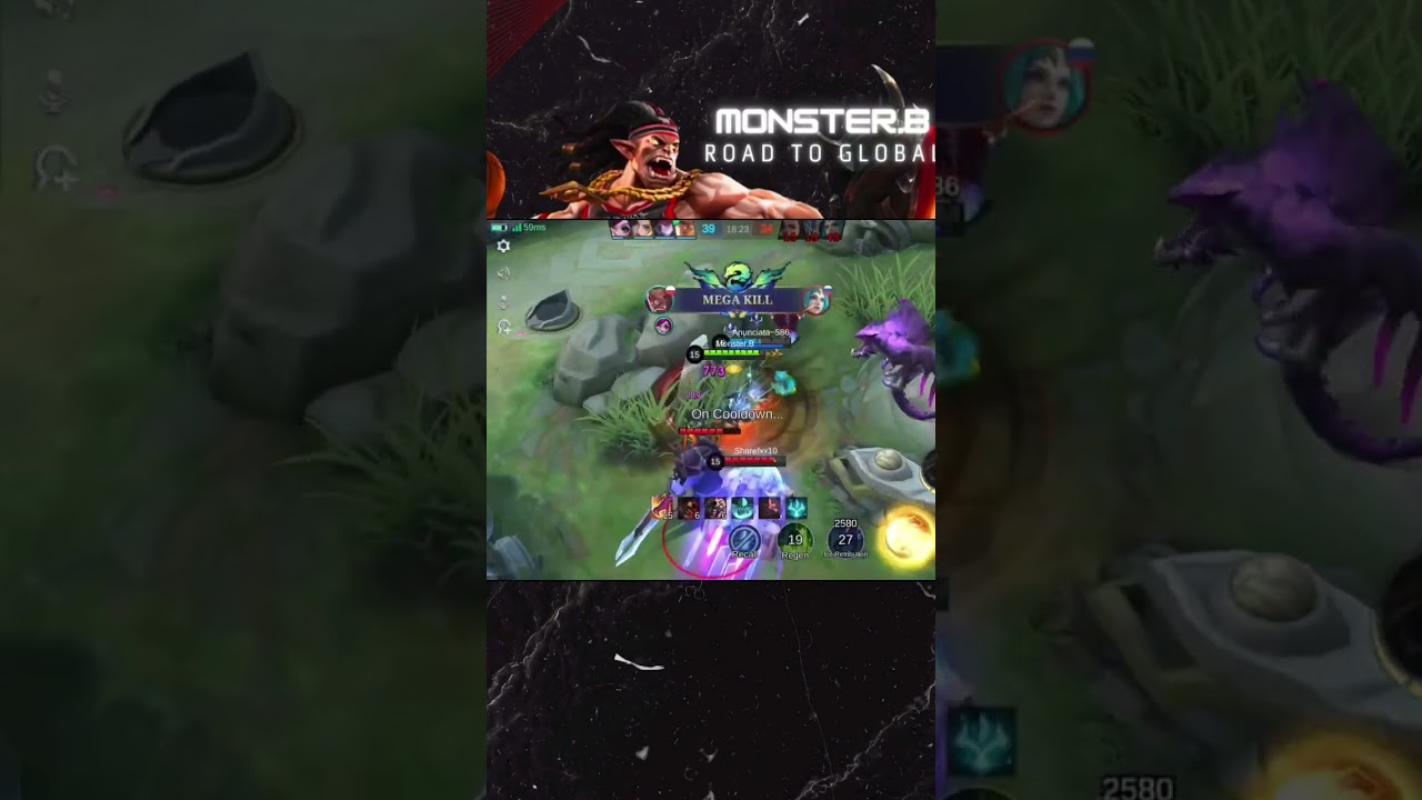 Balmond build in late game #balmond #monsterbalmond #mlbb #mobilelegends #shorts
