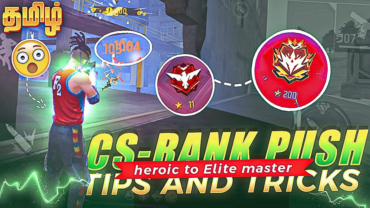 CS Ranked Push Strategy Tamil | Heroic to Elite Master Progression Tips