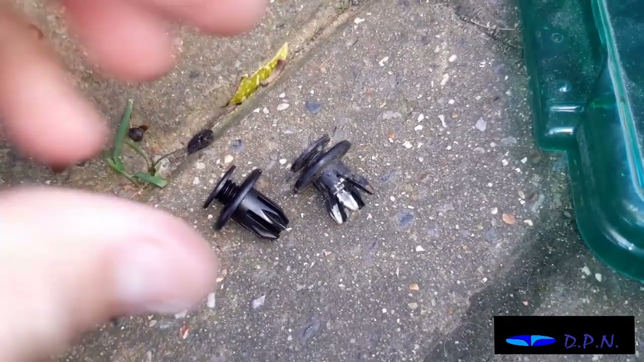 replacing bumper clips and undertray clips after they failed MG Rover