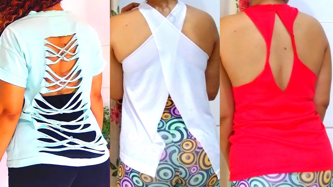 CUSTOMIZAÇÃO DE CAMISA SEM MAQUINA DE COSTURA I FAÇA VOCÊ MESMO