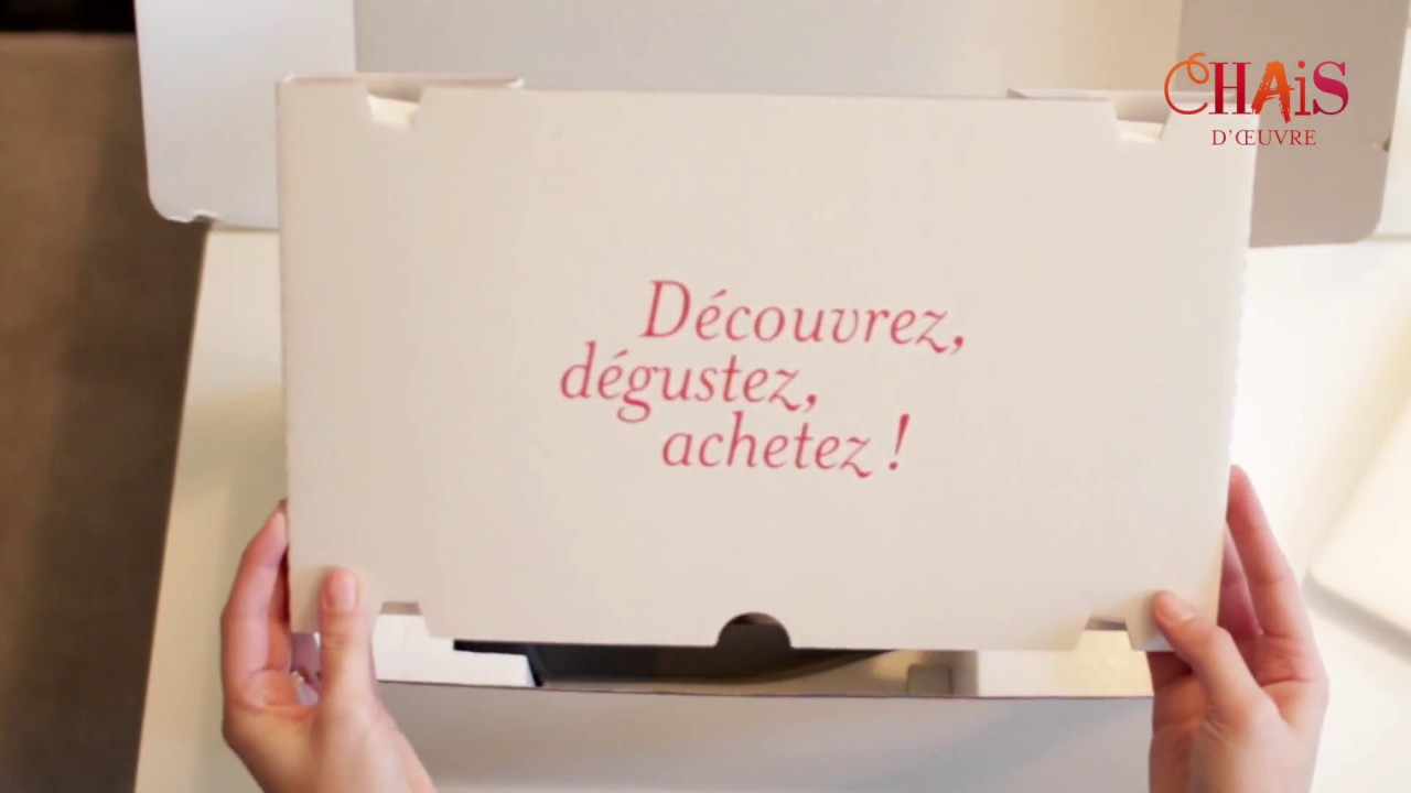 Le coffret D&eacute;couverte de Chais d'oeuvre