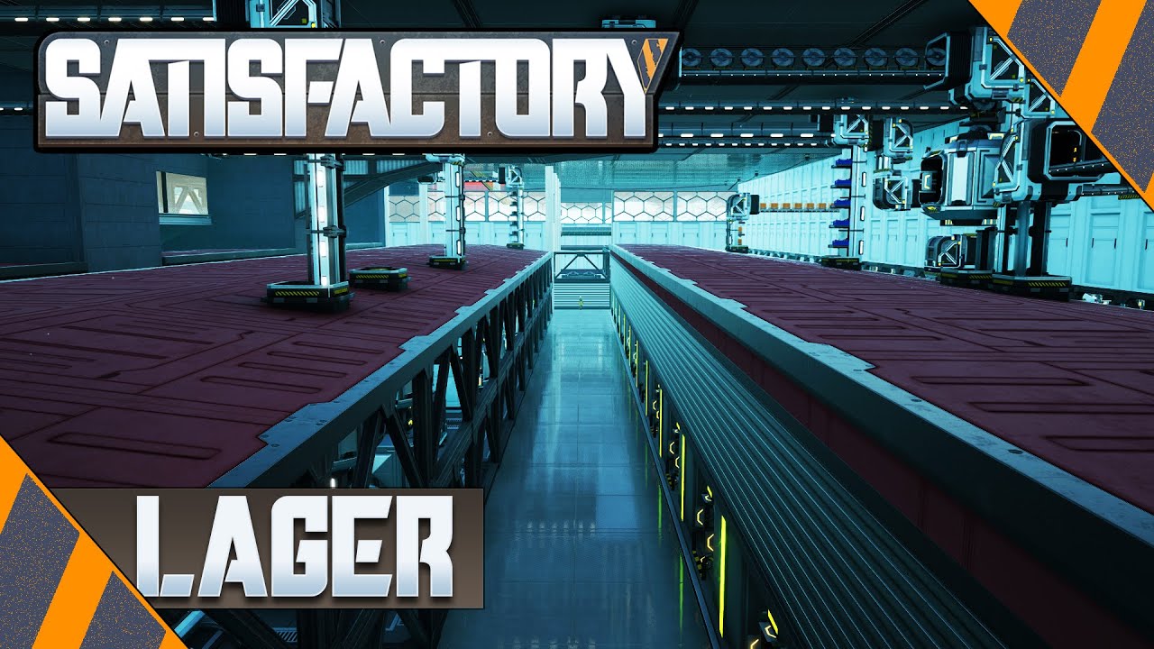So baust du DAS PERFEKTE LAGER in Satisfactory | SATISFACTORY Tutorial Deutsch