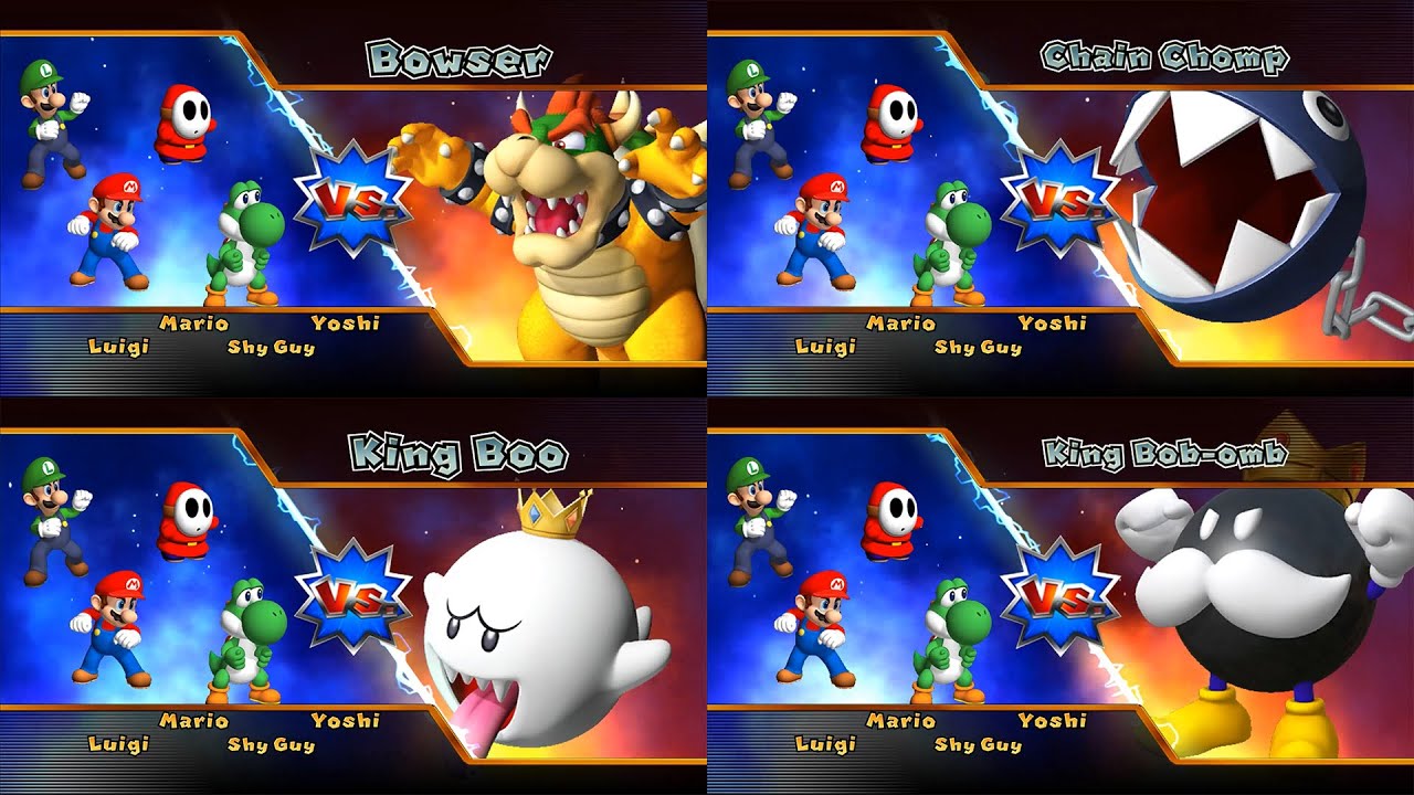 Mario Party 9 Boss Rush - All Boss Battle Yoshi Gameplay