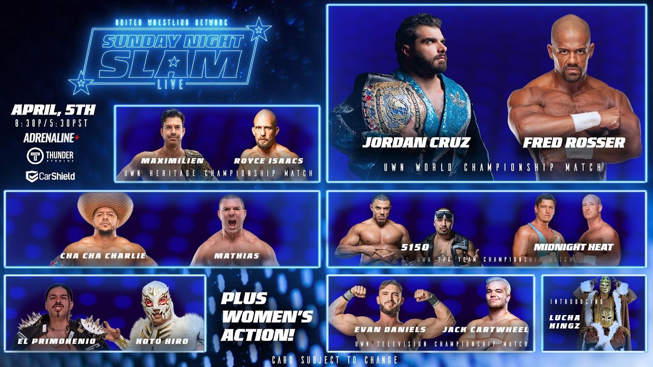Sunday Night Slam - LIVE - United Wrestling Network