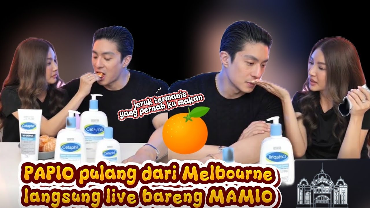 PAPIO pulang dari Melbourne langsung Live bareng MAMIO