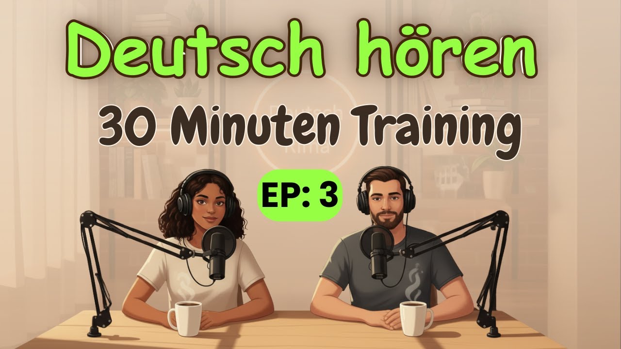 Deutsch Podcast | Deutsch Hören | Einkaufen im Supermarkt auf Deutsch? So kaufst du ein! 🛒 | Ep. 3