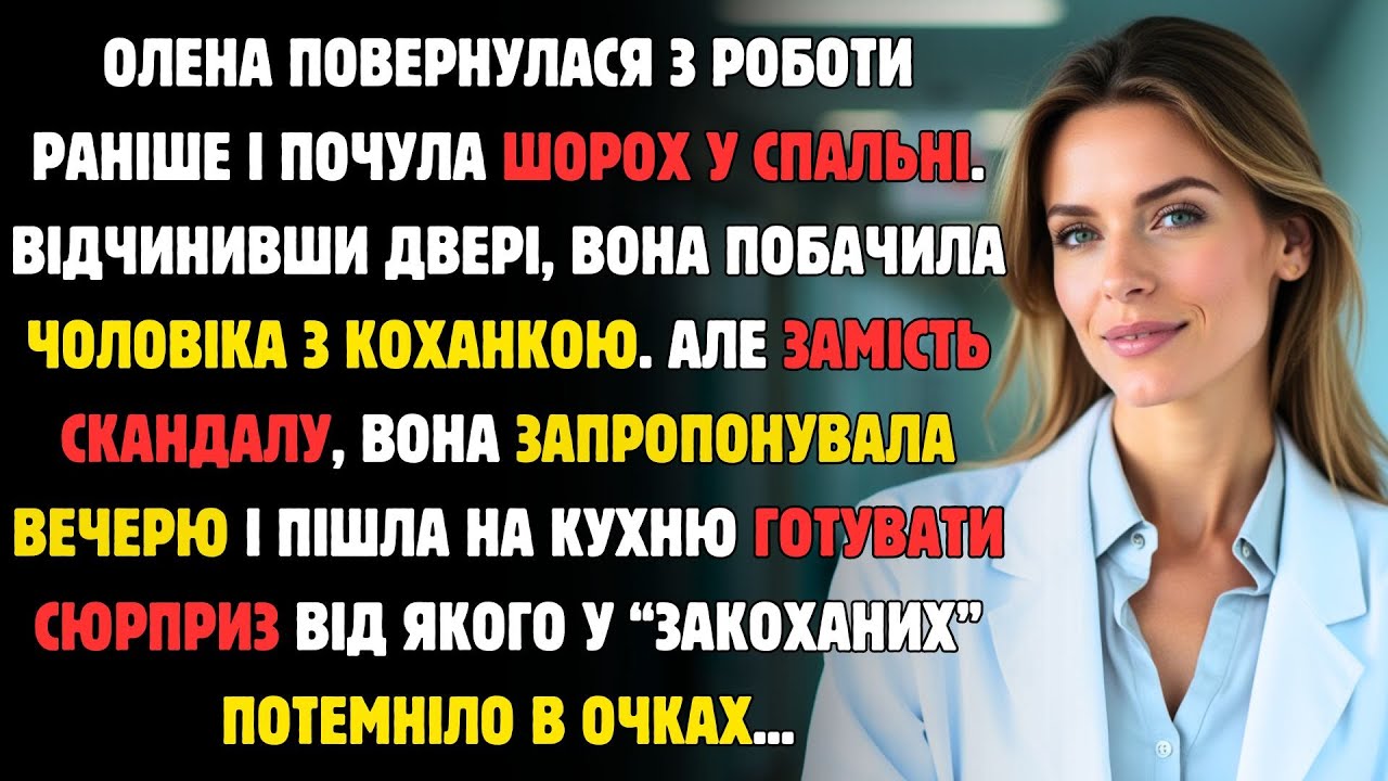 Олена Застала Чоловіка З Коханкою Та Приготувала Сюрприз, Від Якого В Обох Потемніло В Очах...