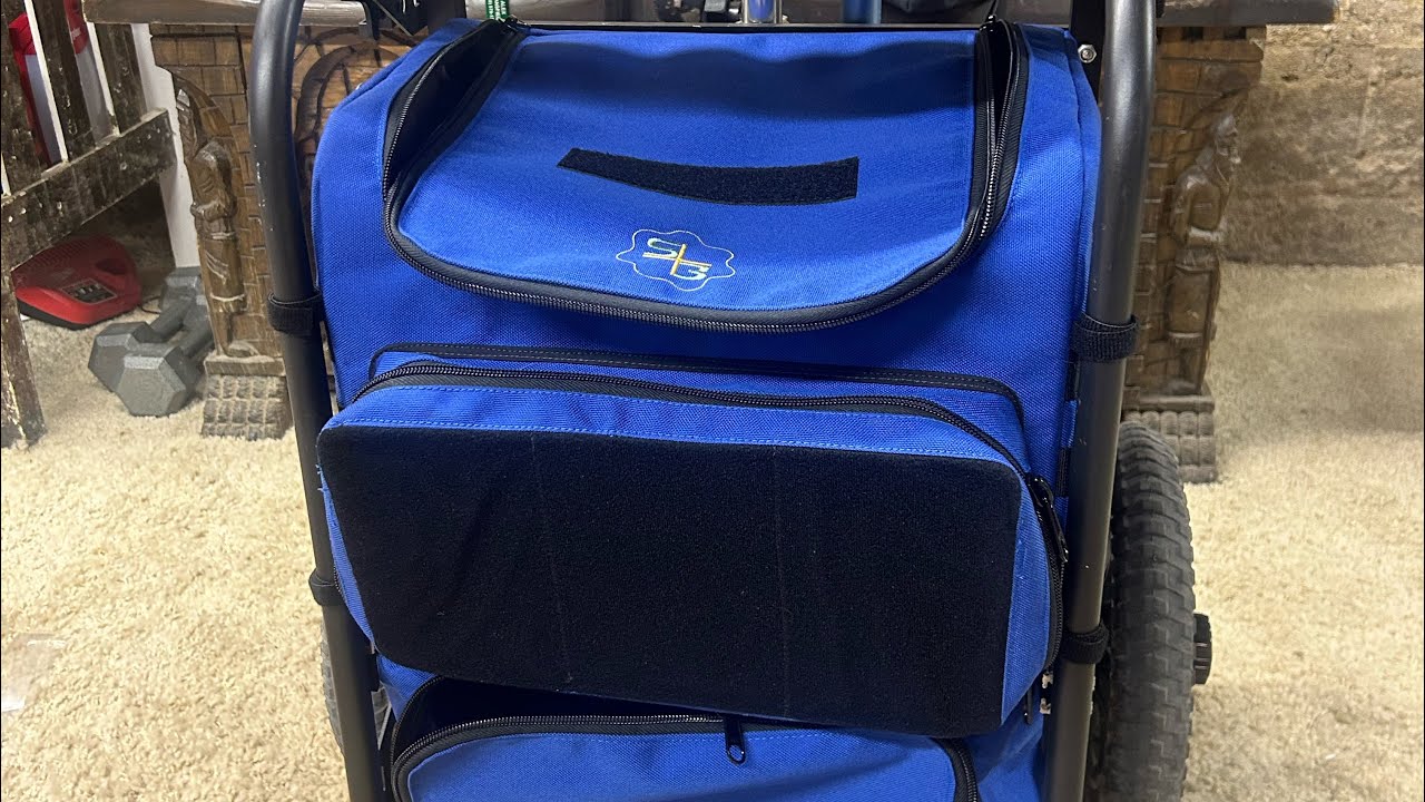 Modified Zuca LG Backpacker cart! Made to fit the S3 Range Carts bag!
