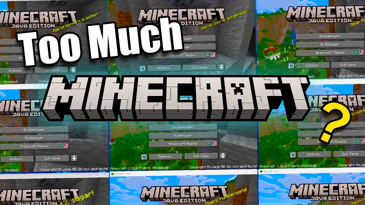 How Much MINECRAFT Can You Play at Once?