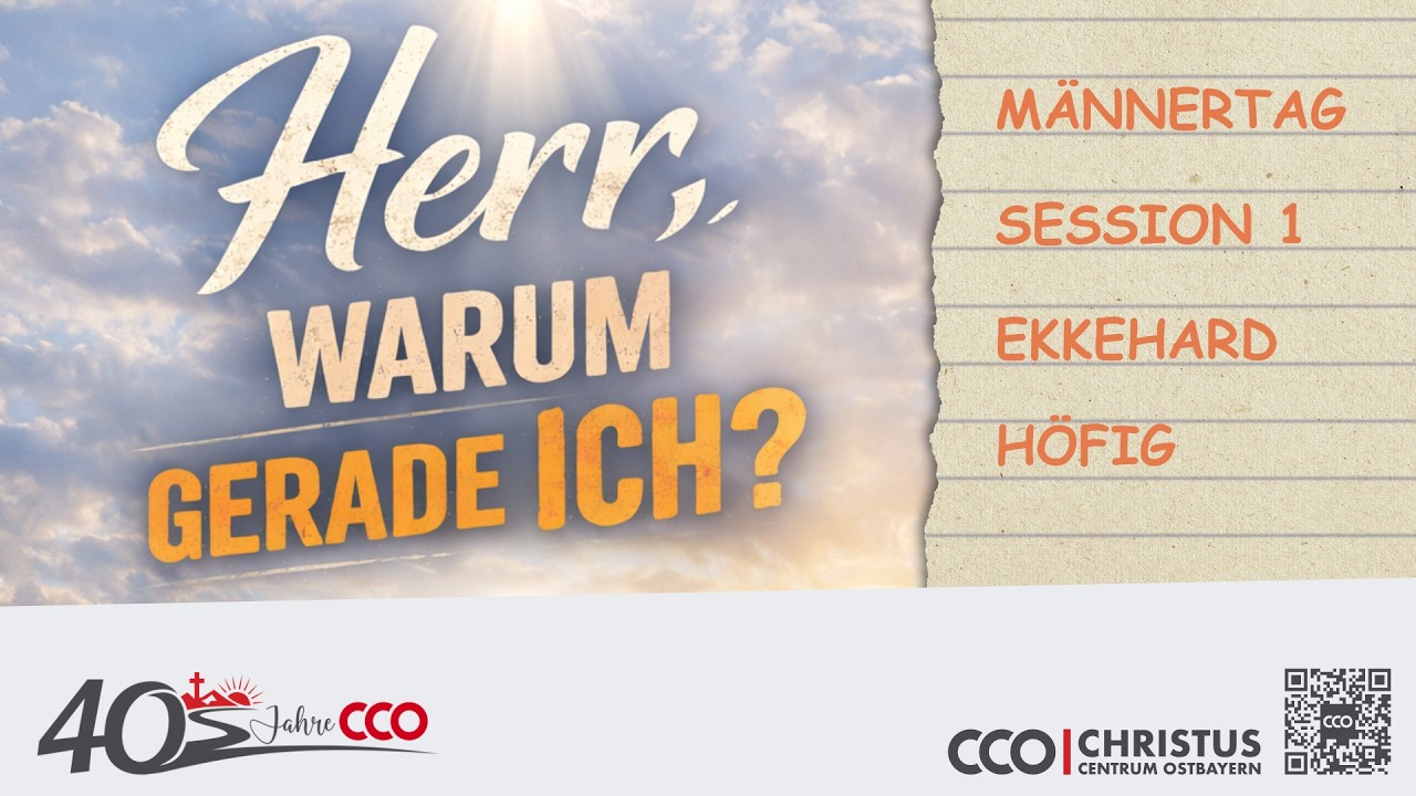 Männertag Warum gerade ich? Session 1