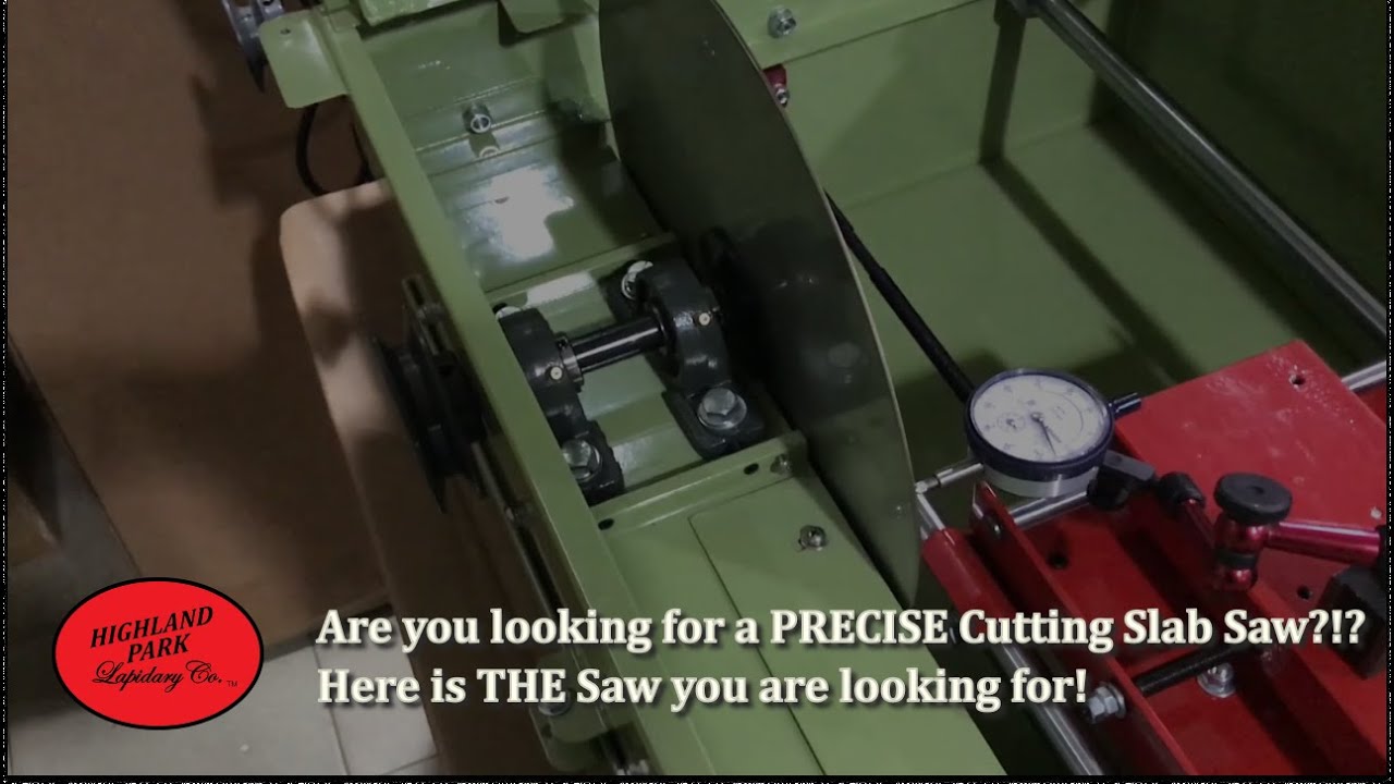 Are you looking for a PRECISE Cutting Slab Saw?!? Here is THE Saw you are looking for!