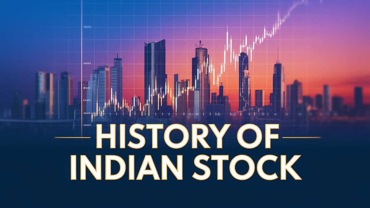History of 🕰️ India's Stock Market Journey