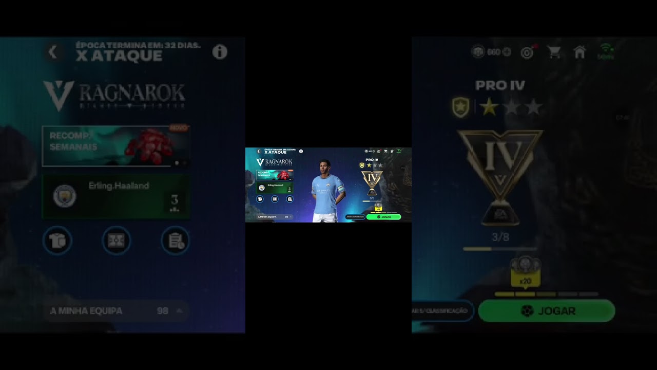 Do Pro 5 ao Pro 2 no modo ataque do Fc mobile