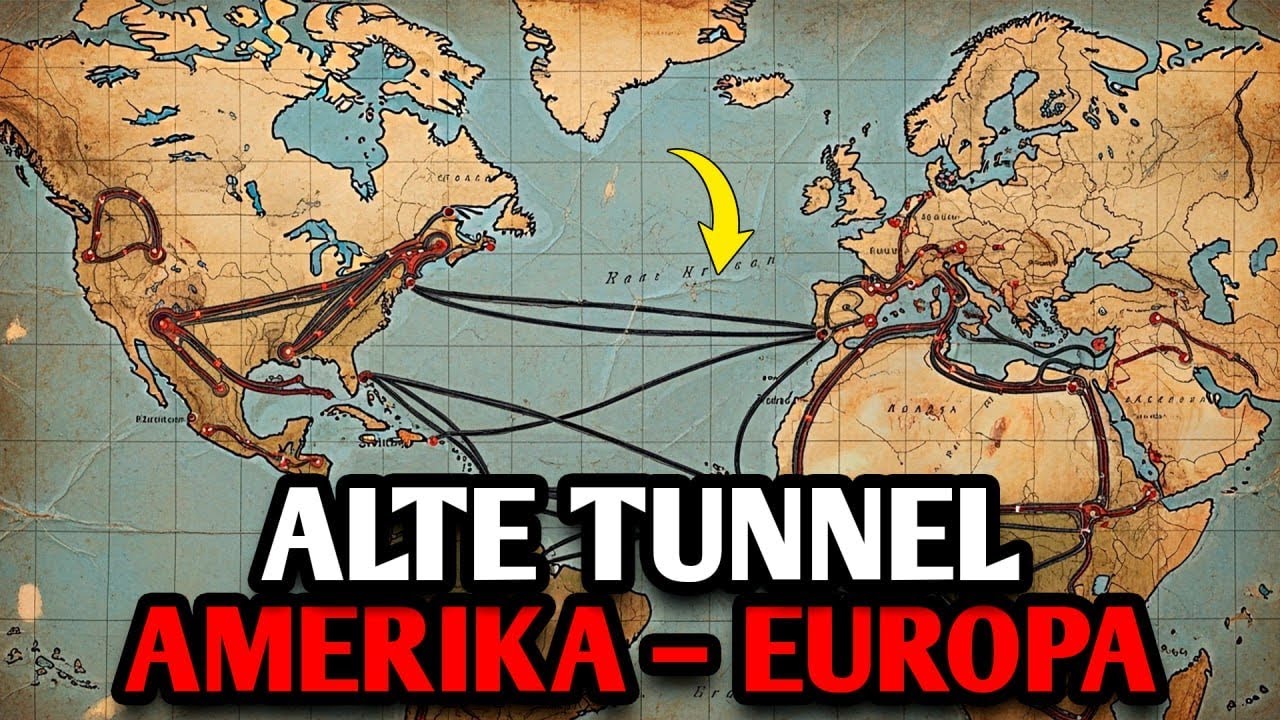 DAS UNTERIRDISCHE TUNNELSYSTEM, DAS EUROPA UND AMERIKA VERBINDET