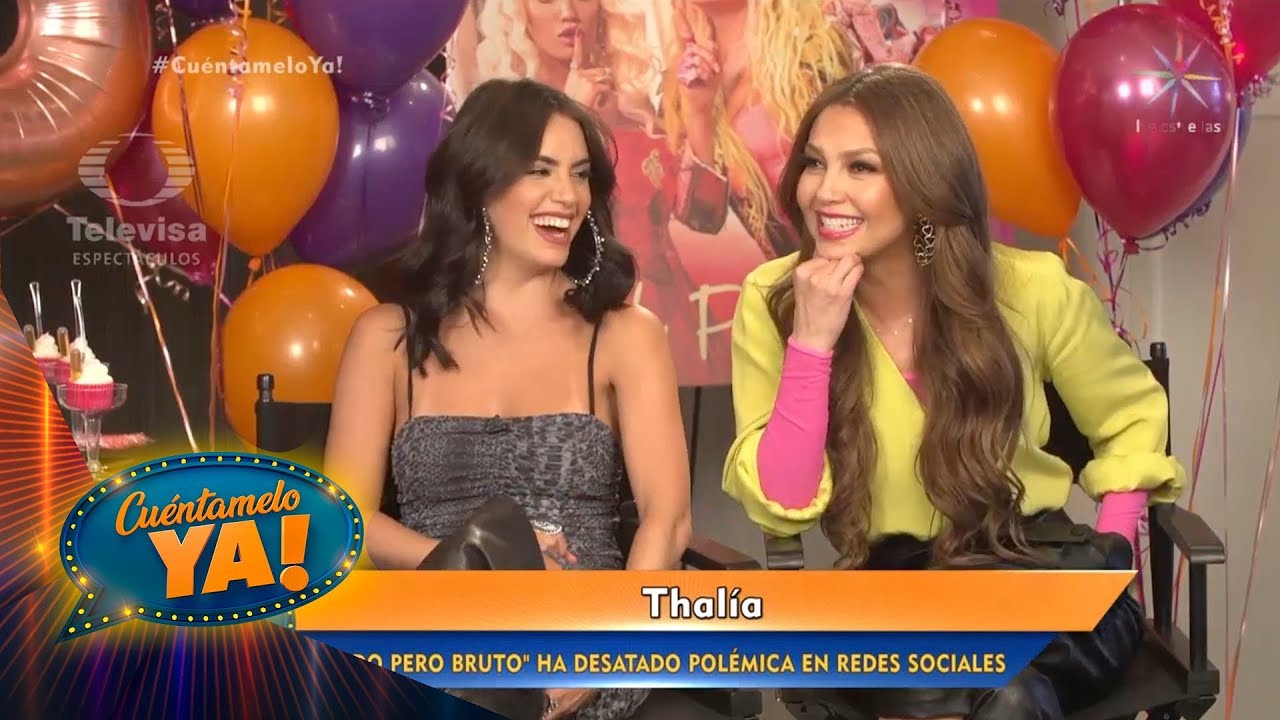 Thalía defiende su tema “Lindo pero bruto” | Cuéntamelo YA!