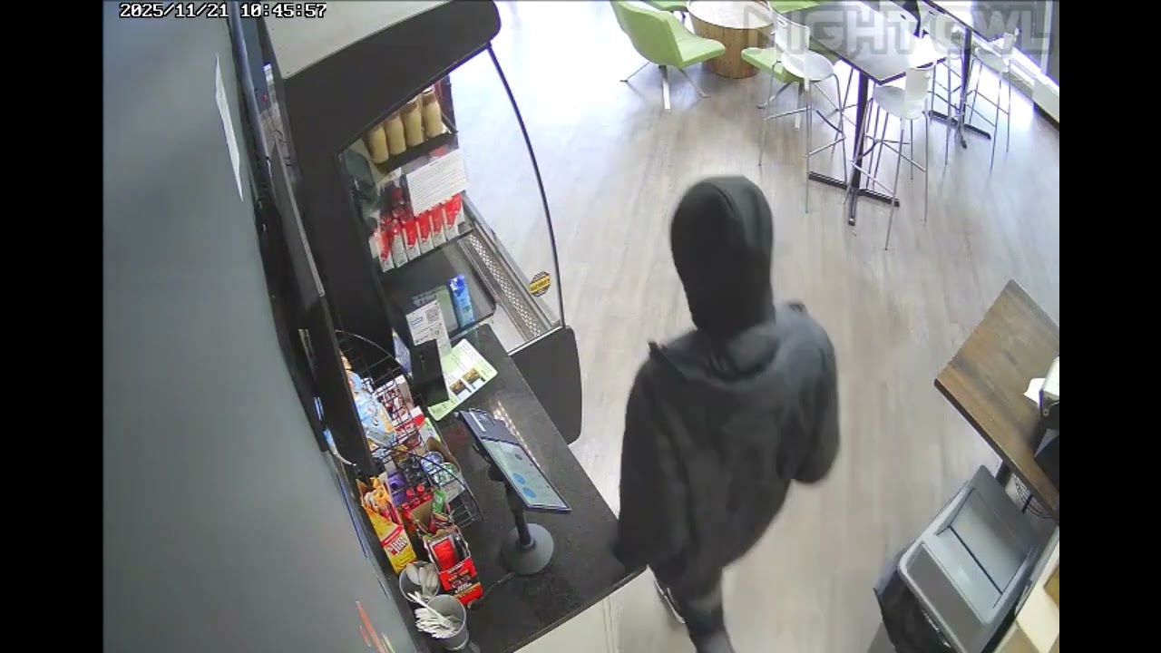 Caught on Camera - Stealing Cash Box
