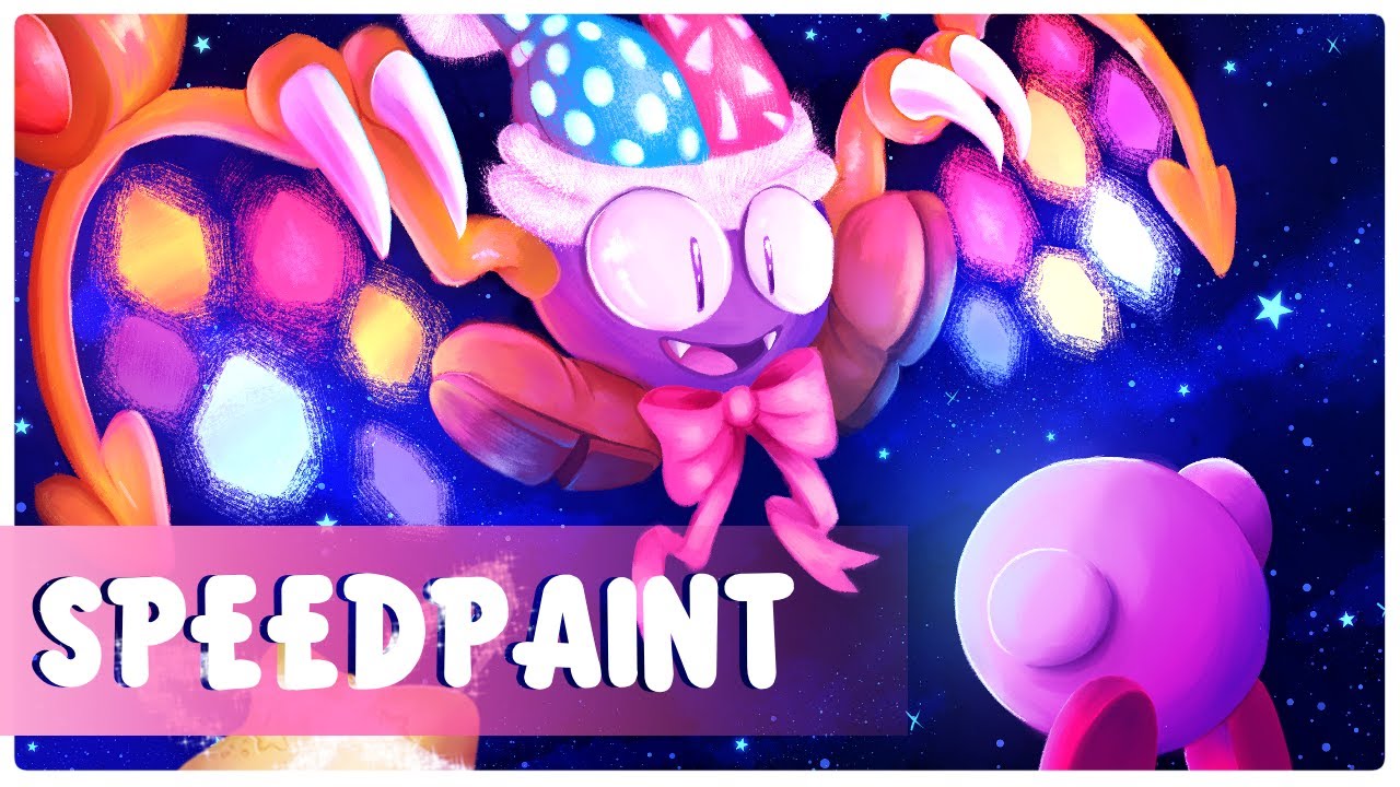 Marx Speedpaint (Kirby) -- VS The Cosmic Jester