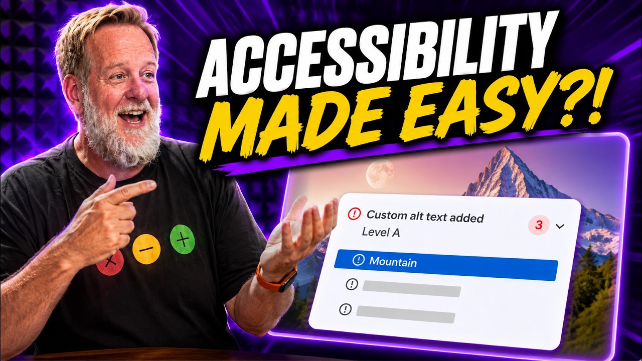 Accessibility Made EASY? First Look at Storyline's NEW Accessibility Checker