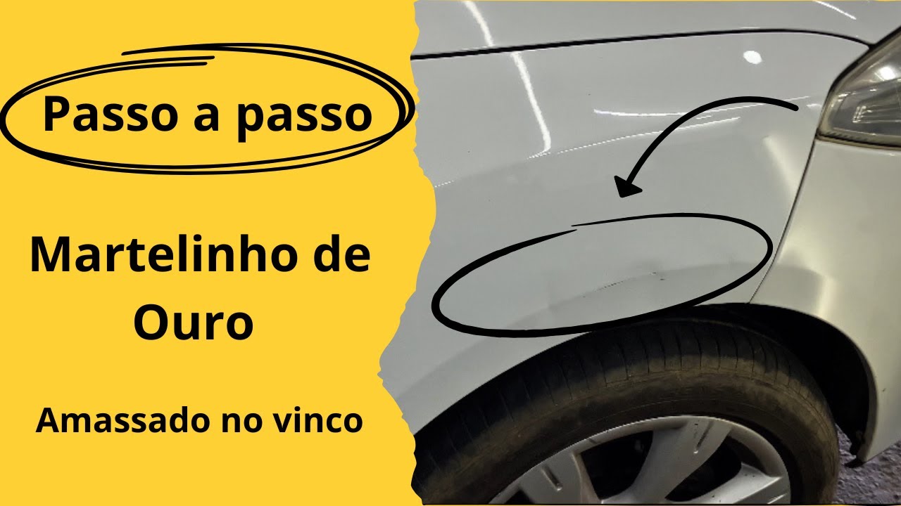 Passo a passo, amassado no vinco do Fluence.