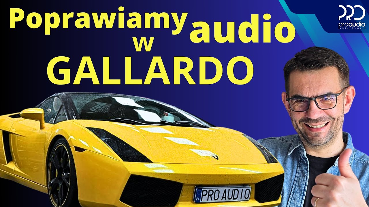 Lamborghini Gallardo, poprawiamy audio. Helix na pokładzie! Odcinek konkursowy 40 000 zł do wygrania