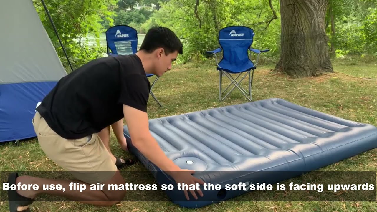 How to Setup a Napier Sportz Air Mattress | Setup Instructions