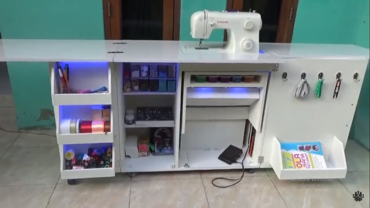 Sewing Table Hydrolic ( Meja Mesin jahit Hidrolik )
