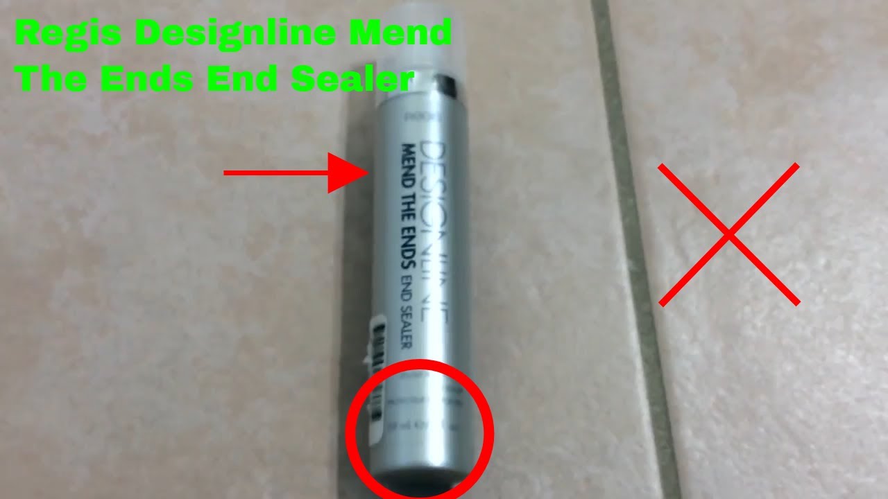 ✅  How To Use Regis Designline Mend The Ends End Sealer Review