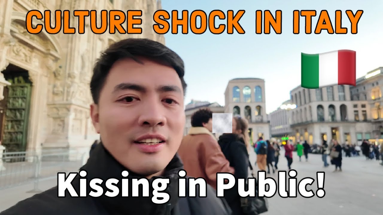 CULTURE SHOCK SA MILAN ITALY: They like to show affection in Public!