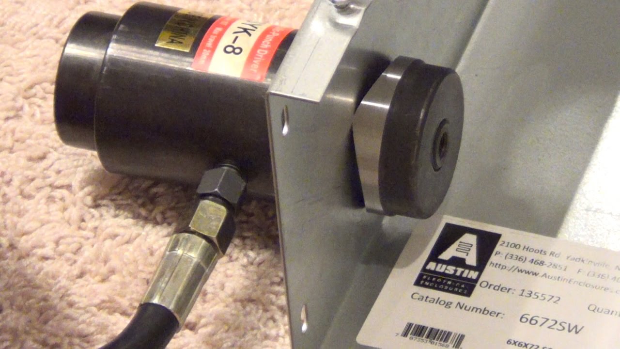 Off Grid Solar #12: Hydraulic Knockout Punch Driver